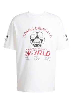 adidas 90's Football graphic-print T-shirt - White
