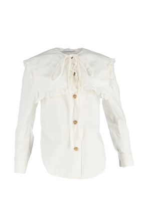 Rejina Pyo ruffled-collar shirt - White