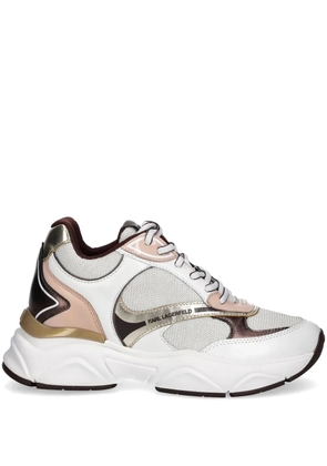 Karl Lagerfeld Komet Wedge Lace sneakers - White