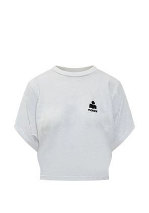 MARANT ÉTOILE Kyanzae-GZ logo-print T-shirt - White