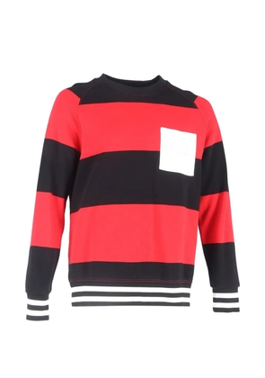 Burberry Pre-Owned Bustler striped sweatshirt - Red