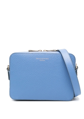 Aspinal Of London leather cross body bag - Blue