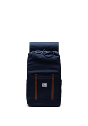 Herschel Supply Co. Retreat leather-trimmed backpack - Blue