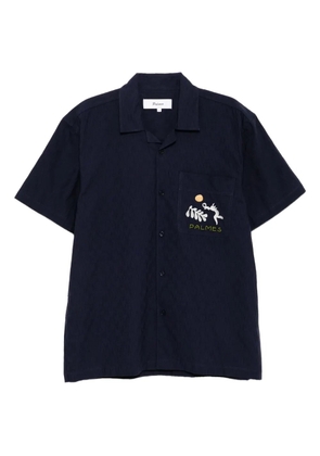 Palmes garden shirt - Blue