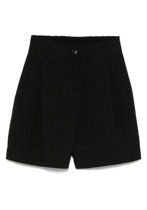 MOUTAKI mid-rise shorts - Black