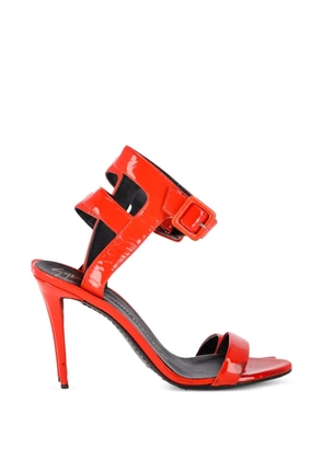 Giuseppe Zanotti Vintage strap leather sandals - Red
