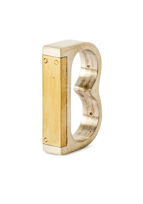 Parts of Four Plate Double ring - Silver