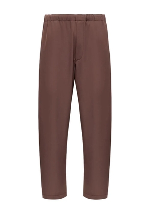 MM6 Maison Margiela elasticated-waist trousers - Brown