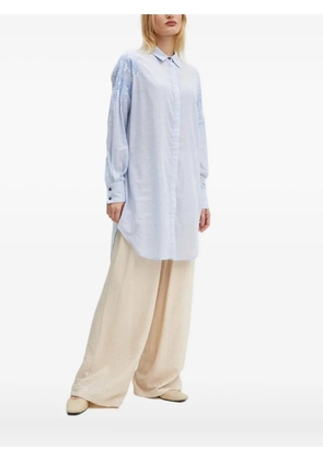 Bruuns Bazaar sequin-embellished shirt dress - Blue