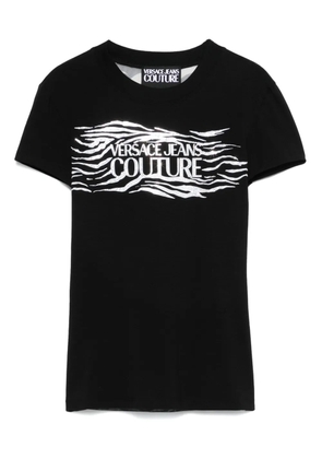 Versace Jeans Couture logo-print T-shirt - Black