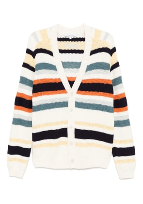 Maison Kitsuné striped cardigan - Neutrals