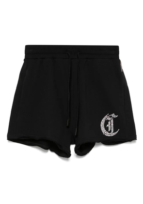 Just Cavalli logo-embellished shorts - Black