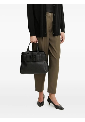 Armani Exchange pleated-front trousers - Green