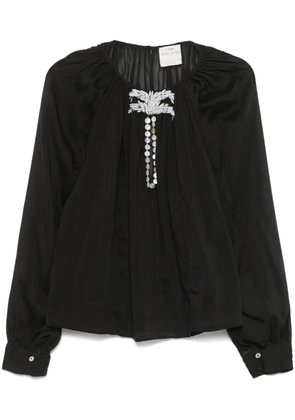 Forte Forte bead-embellished blouse - Black