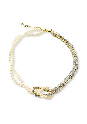 HZMER JEWELLERY faux-pearl necklace - Gold