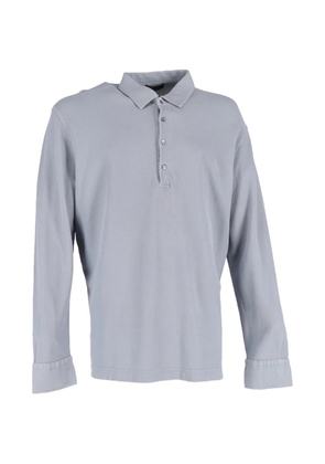 Loro Piana Pre-Owned long sleeve polo shirt - Grey