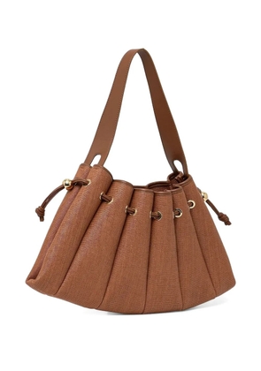 Themoirè Dafne tote bag - Brown