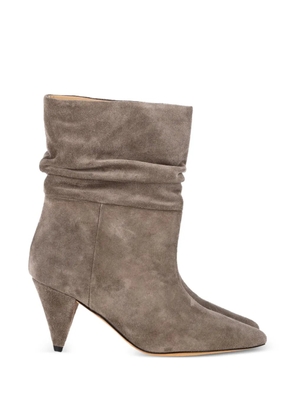 IRO Theke pointed-toe ankle boots - Grey