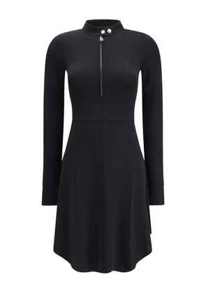 Courrèges zip-fastening mini dress - Black