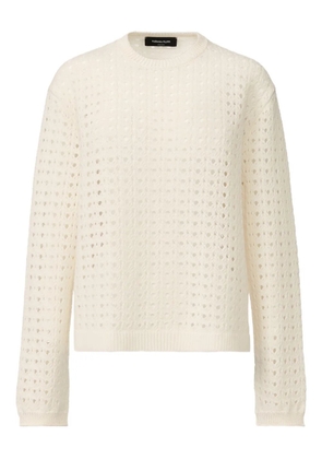 Fabiana Filippi open-knit jumper - Neutrals