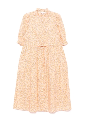 To b. by agnès b. floral-print dress - Orange