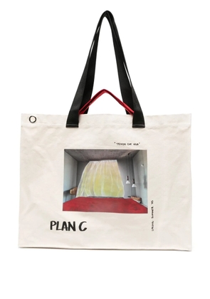 Plan C Tenda Che Vola tote bag - Neutrals