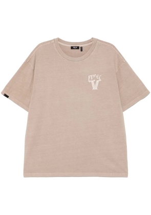 FIVE CM graphic-print T-shirt - Brown