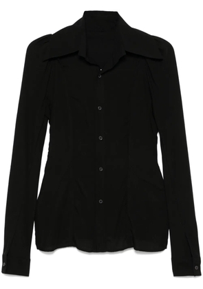 Yohji Yamamoto button-up blouse - Black
