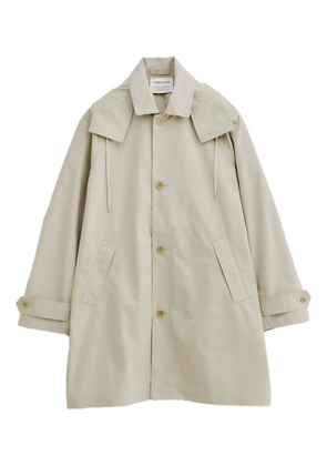 A Kind of Guise hooded trench coat - Neutrals