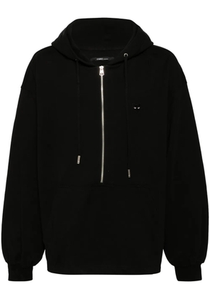 ZZERO BY SONGZIO Memorabilia Half Zip Up Hood jacket - Black