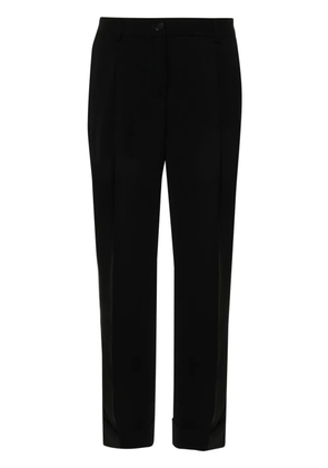 P.A.R.O.S.H. Poker tapered trousers - Black