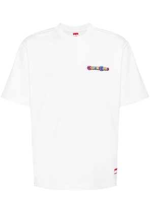 Ground Zero logo-print cotton T-shirt - White