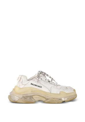 Balenciaga Pre-Owned Triple S layered mesh sneakers - White