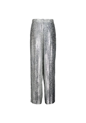 Stella McCartney fil-coupé trousers - Silver