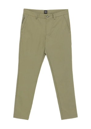 BOSS zip-pocket skinny trousers - Green