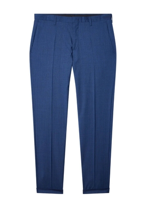 Paul Smith pinstripe wool trousers - Blue
