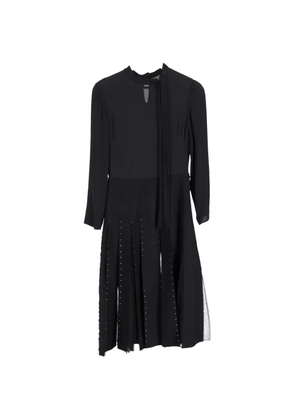 Valentino Garavani Pre-Owned crystal-embellished midi dress - Black