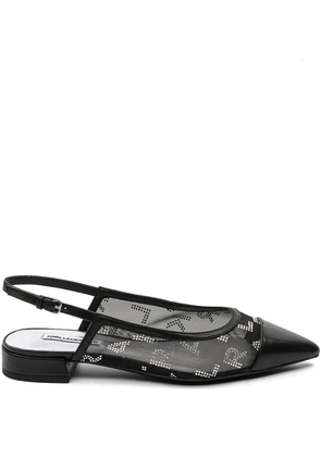 Karl Lagerfeld Kerrie ballet flats - Black