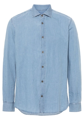 Peserico cotton denim shirt - Blue
