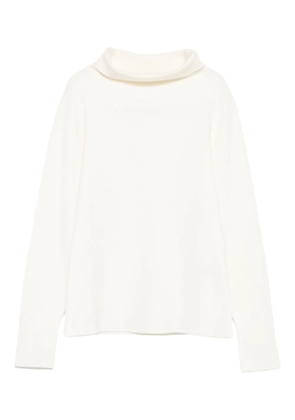 P.A.R.O.S.H. high-neck long-sleeve sweater - White