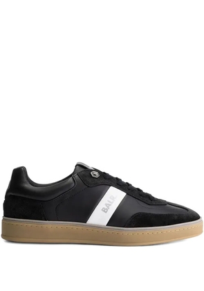 BALR. London Classic leather suede-panel sneakers - Black