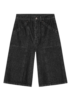 OpéraSPORT Rowan denim shorts - Black