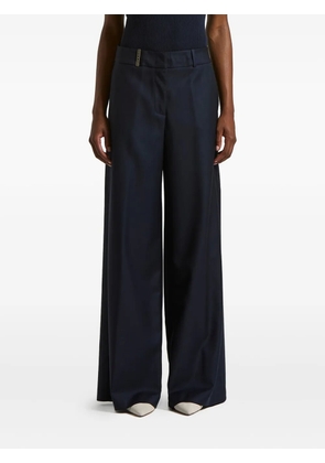 Peserico tailored palazzo pants - Blue