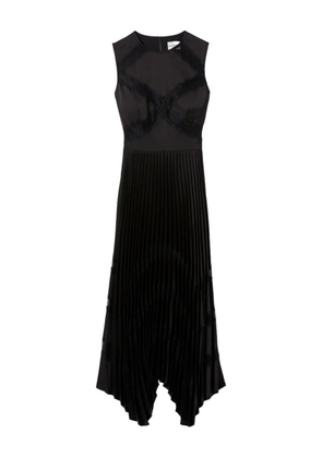 Claudie Pierlot pleated midi dress - Black