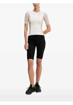 POC zip-front panelled T-shirt - Neutrals