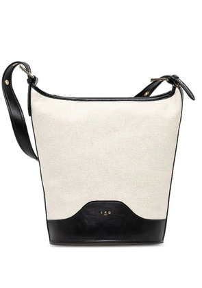 IRO leather-trimmed tote bag - Neutrals