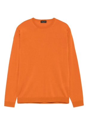 Roberto Collina merino-wool crew-neck sweater - Orange