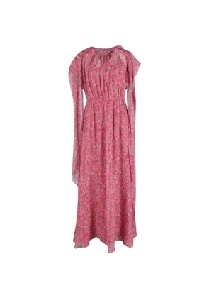 Max Mara Novak short-sleeve max dress - Pink