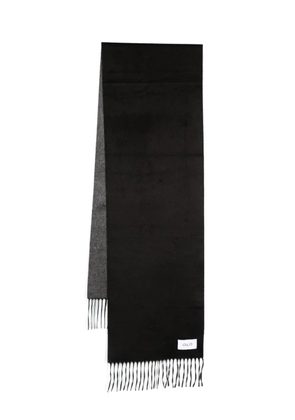 D4.0 logo-patch scarf - Black