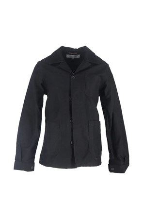 Comme Des Garçons Pre-Owned Short work pointed collar jacket - Black